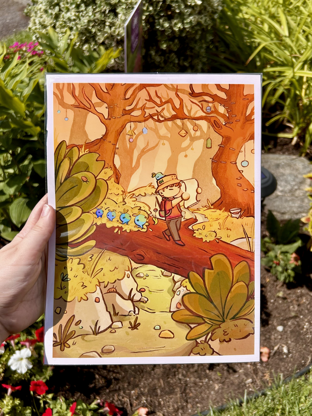 Golden Adventures Art Print (8.5x 12) Large