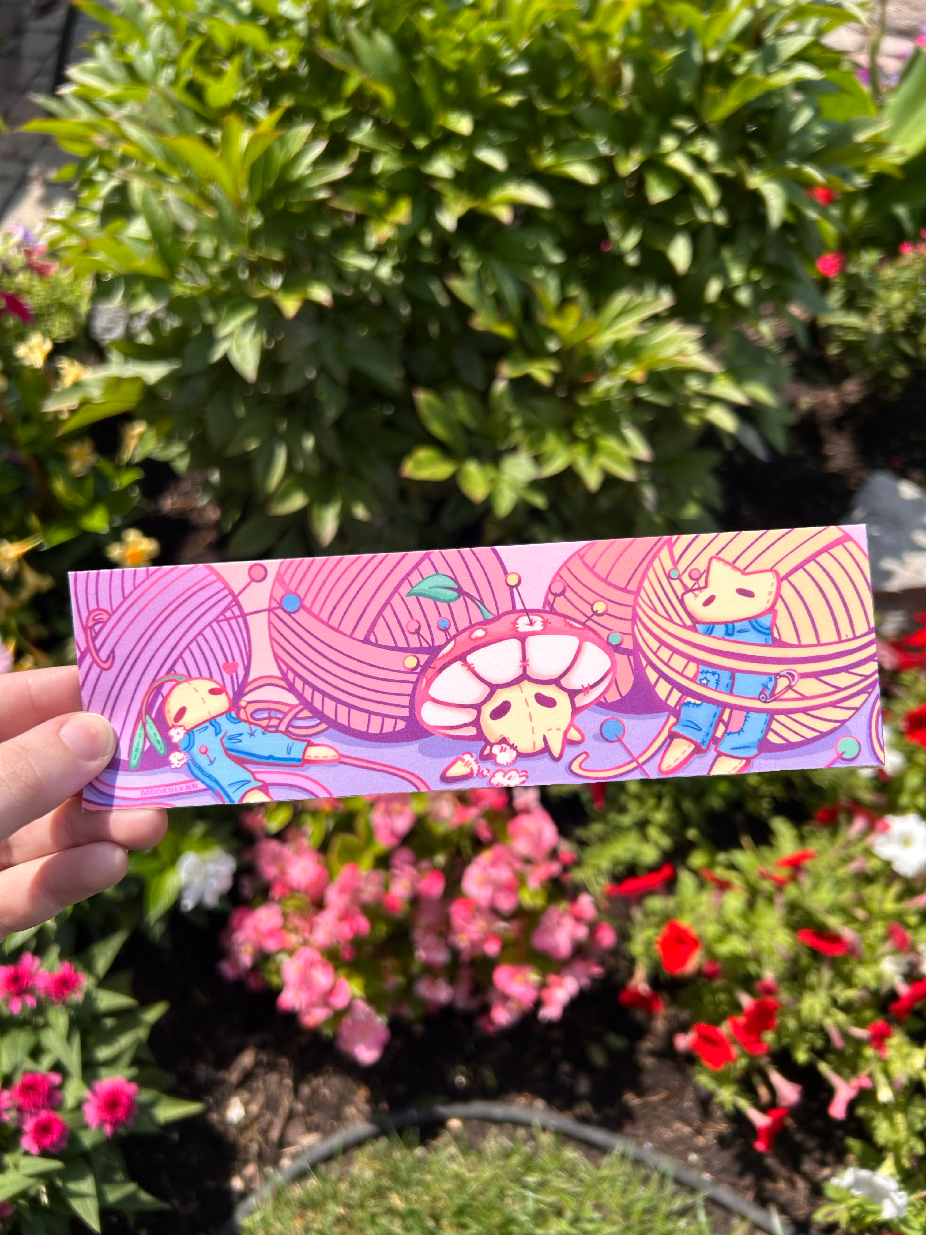 Pincushion Trio Bookmark